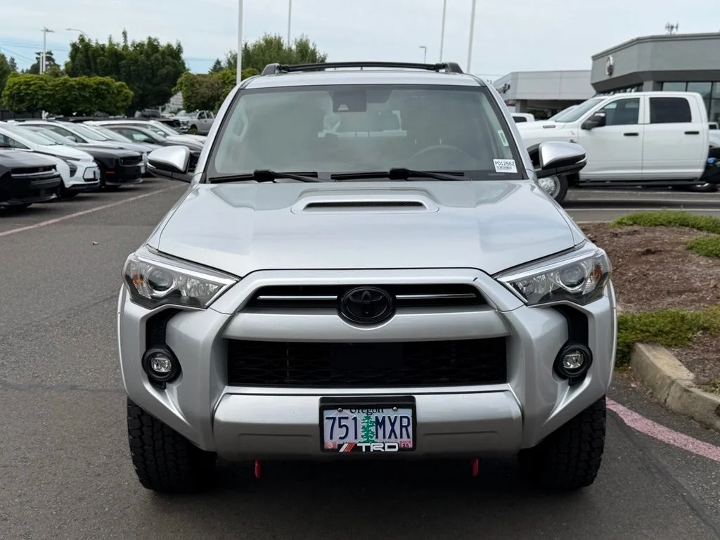 Used 2021 Silver Toyota TRD Off-Road Premium image 3