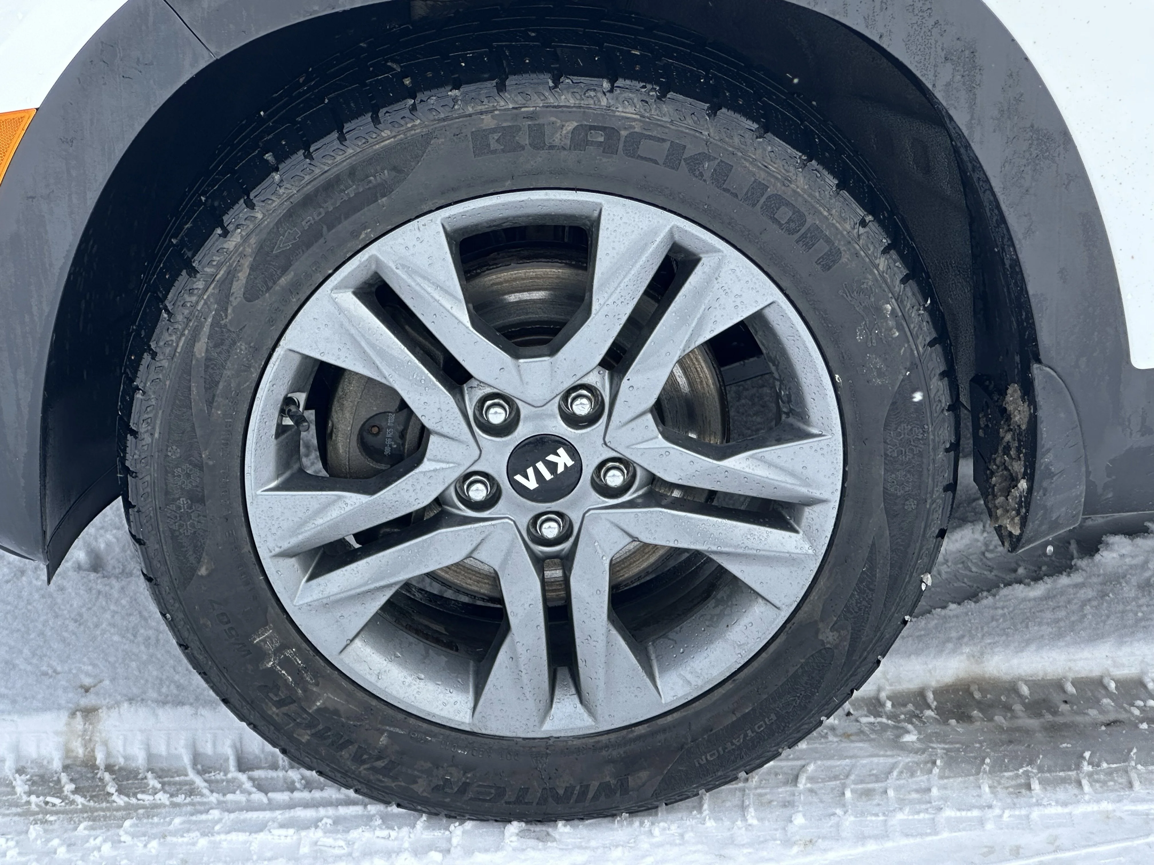 Certified Used 2021 White Kia LX image 6