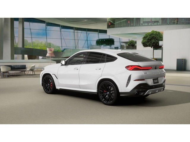 New 2027 White BMW X6 40i image 2