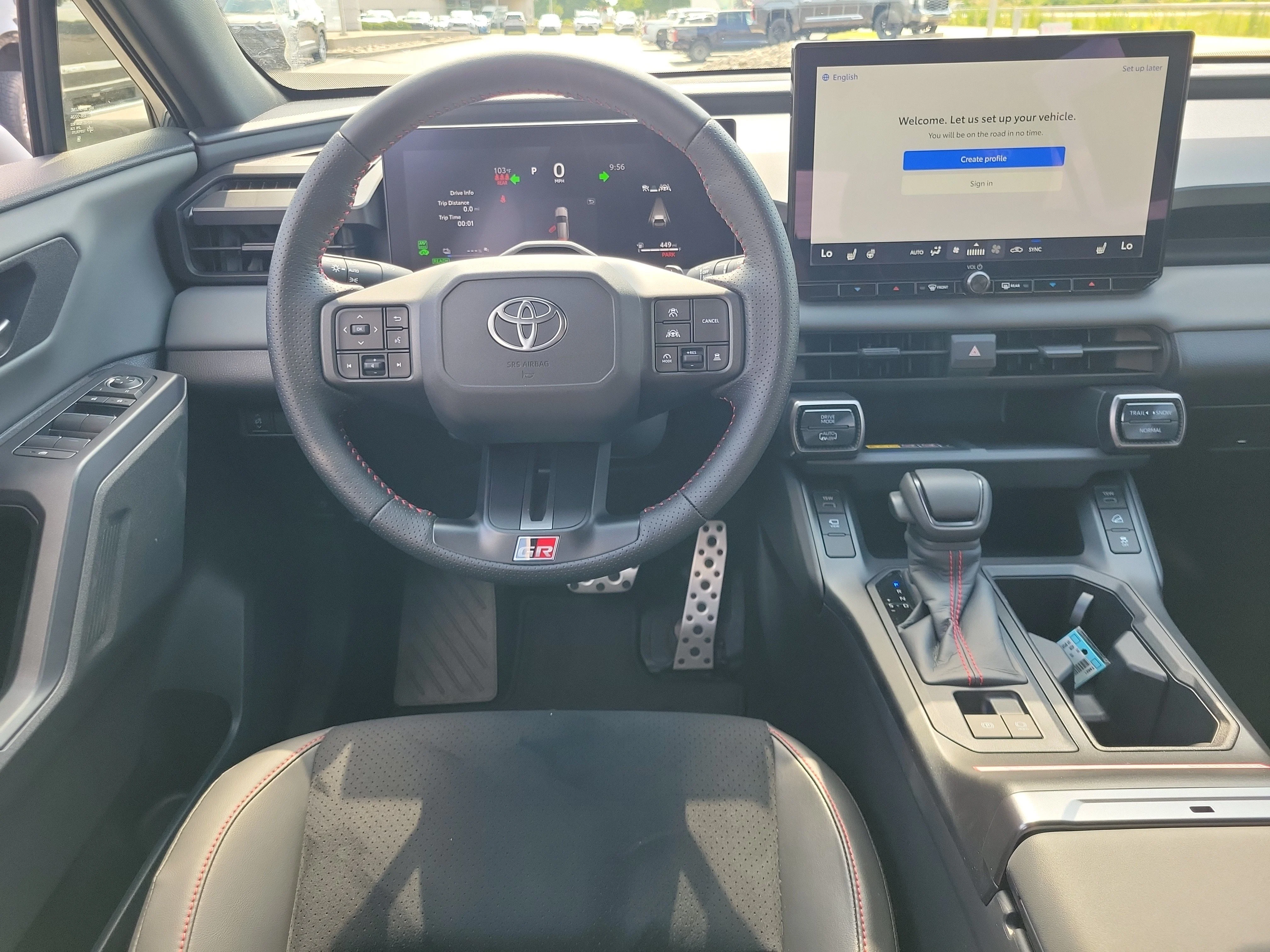 New 2026 Storm Cloud w/Midnight Black Metallic Roof Toyota GR Sport image 10