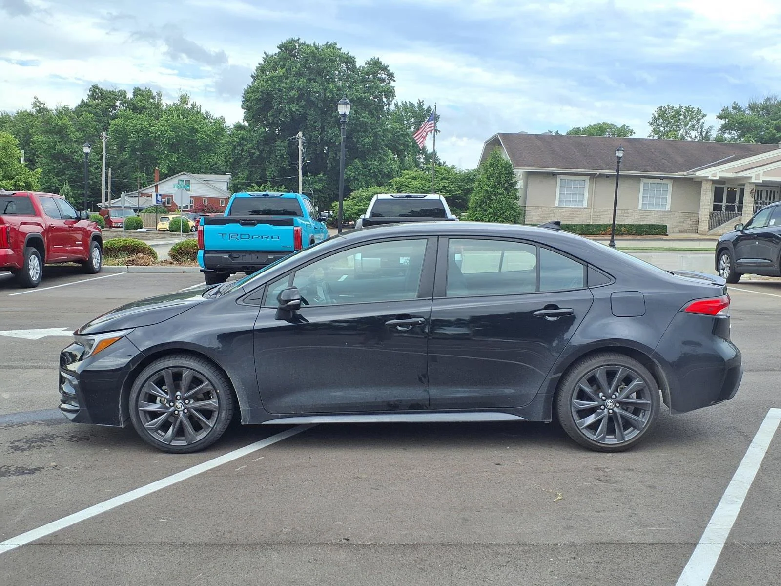 Certified Used 2023 Midnight Black Metallic Toyota SE image 27