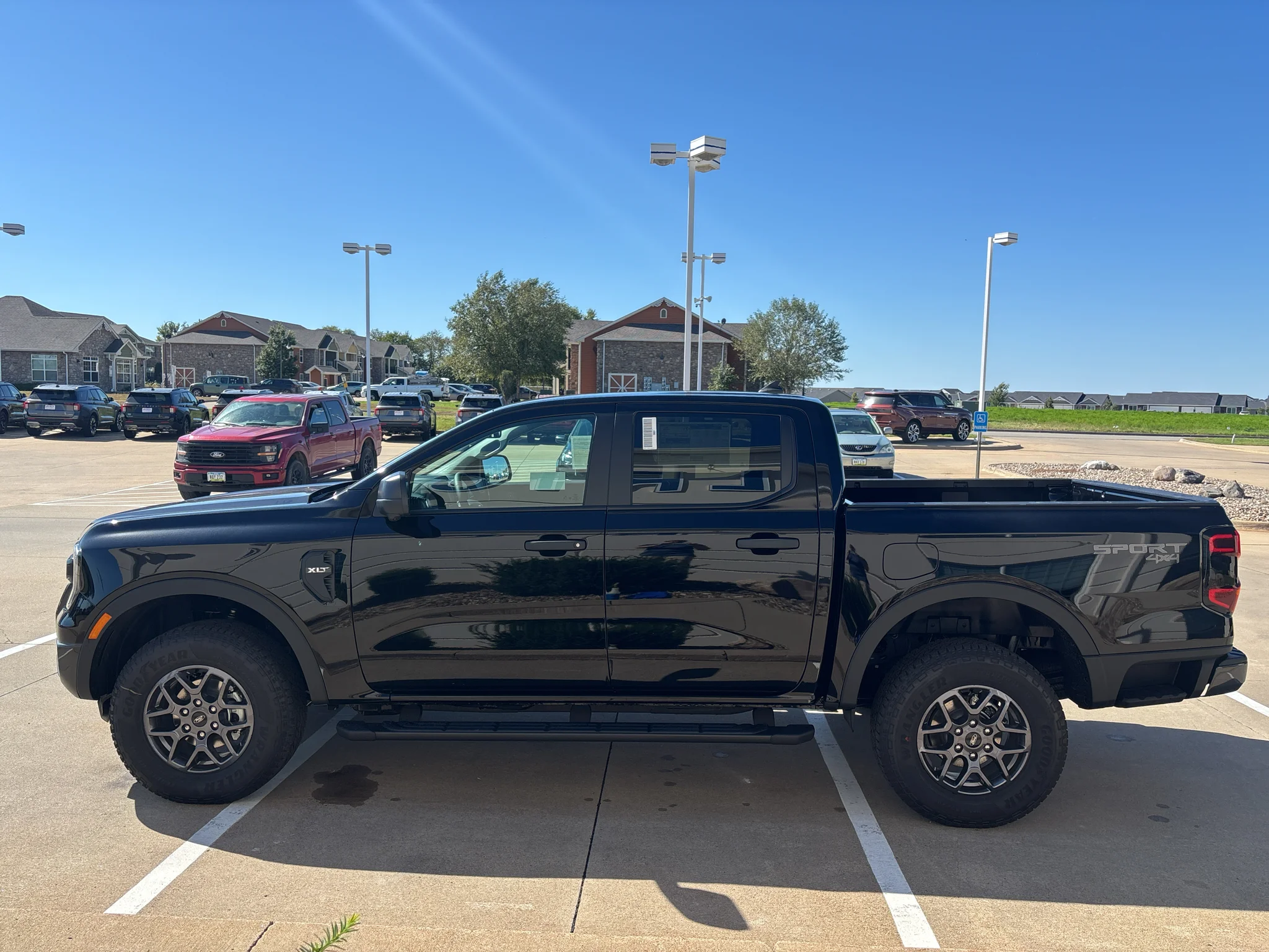 New 2026 Shadow Black Ford XLT image 5