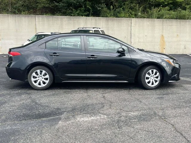 Certified Used 2021 Black Toyota LE image 2