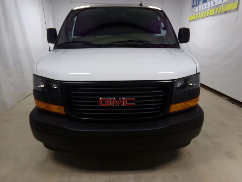 New 2025 Summit White GMC Work Van image 2