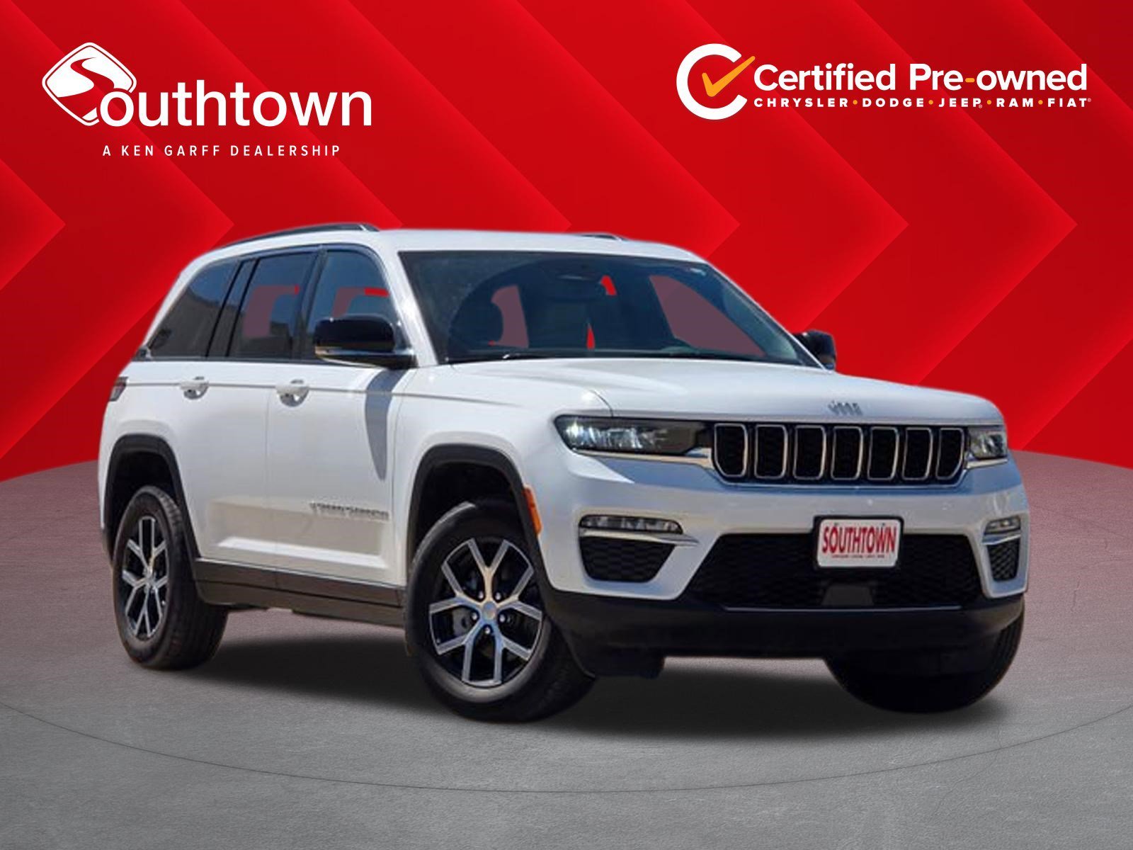 Certified Used 2024 Bright White Clearcoat Jeep Limited image 1