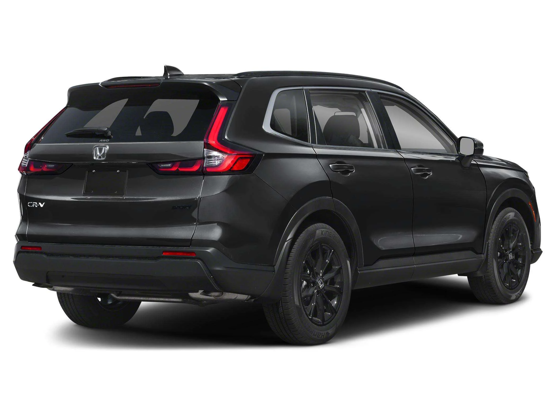 Used 2025 Crystal Black Pearl Honda Sport AWD Certified Pre-Owned   One Owner   No Acc image 2