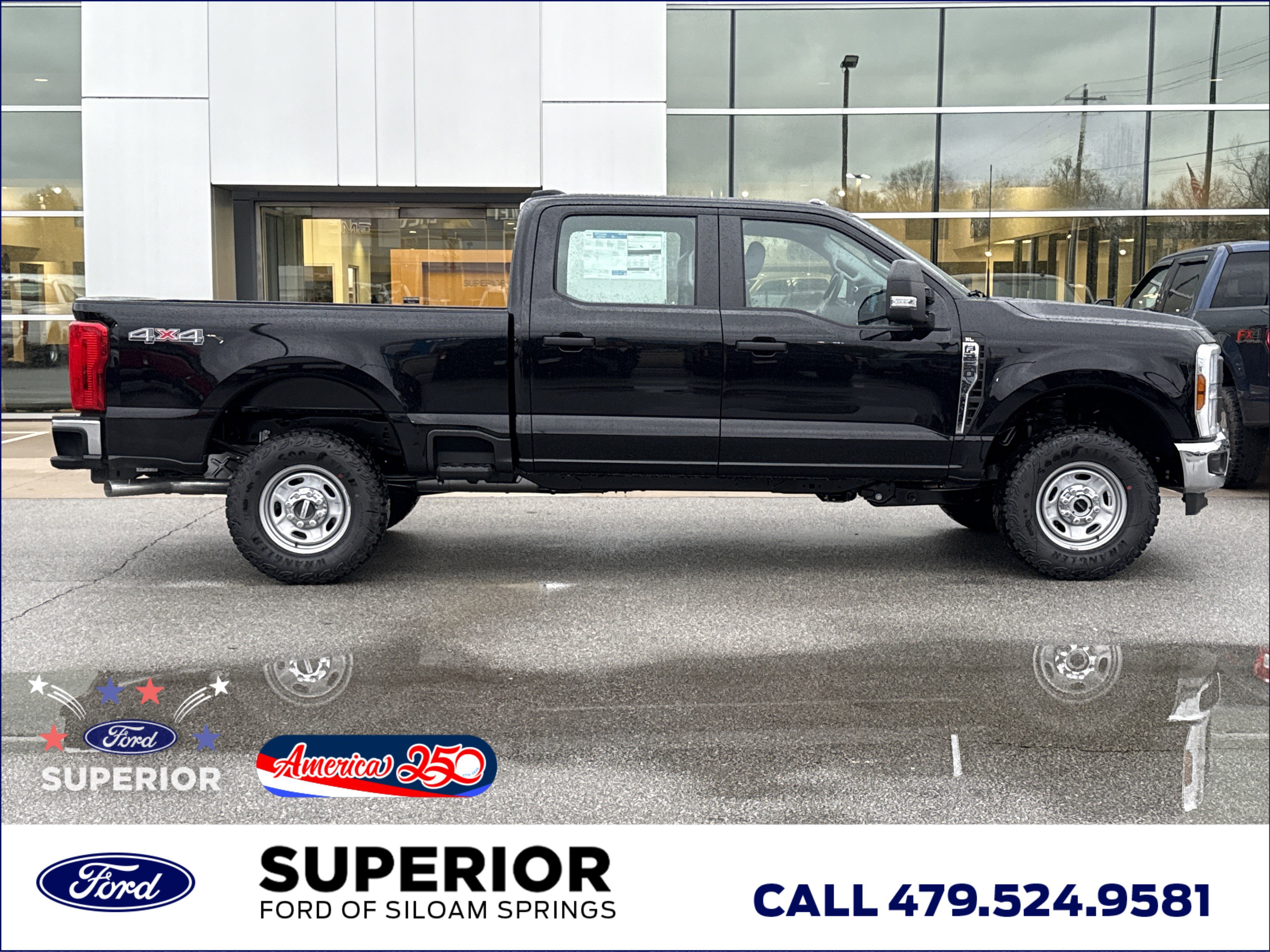 New 2026 Agate Black Metallic Ford XL 4WD image 2