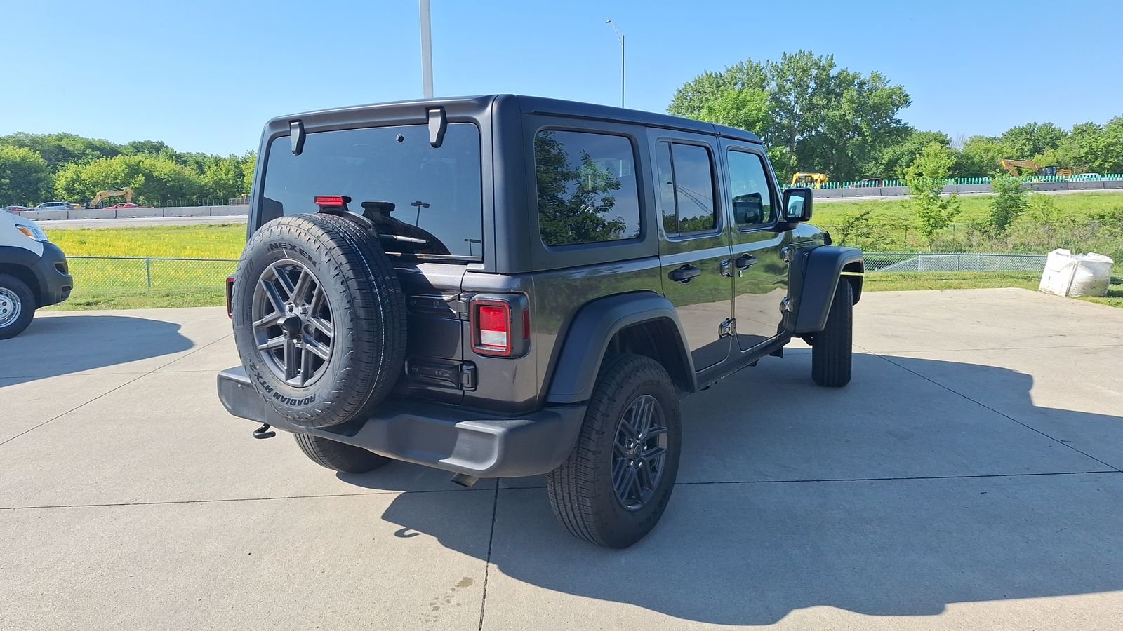 Certified Used 2025 Gray Jeep Sport S image 3