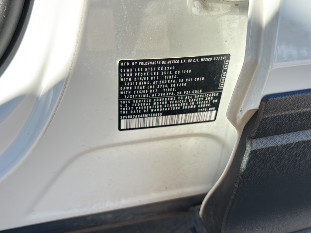 Certified Used 2024 White/off-white Volkswagen 2.0T S image 25