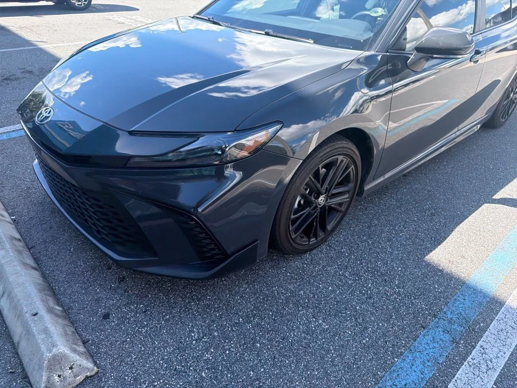 Used 2025 Black Toyota SE image 5