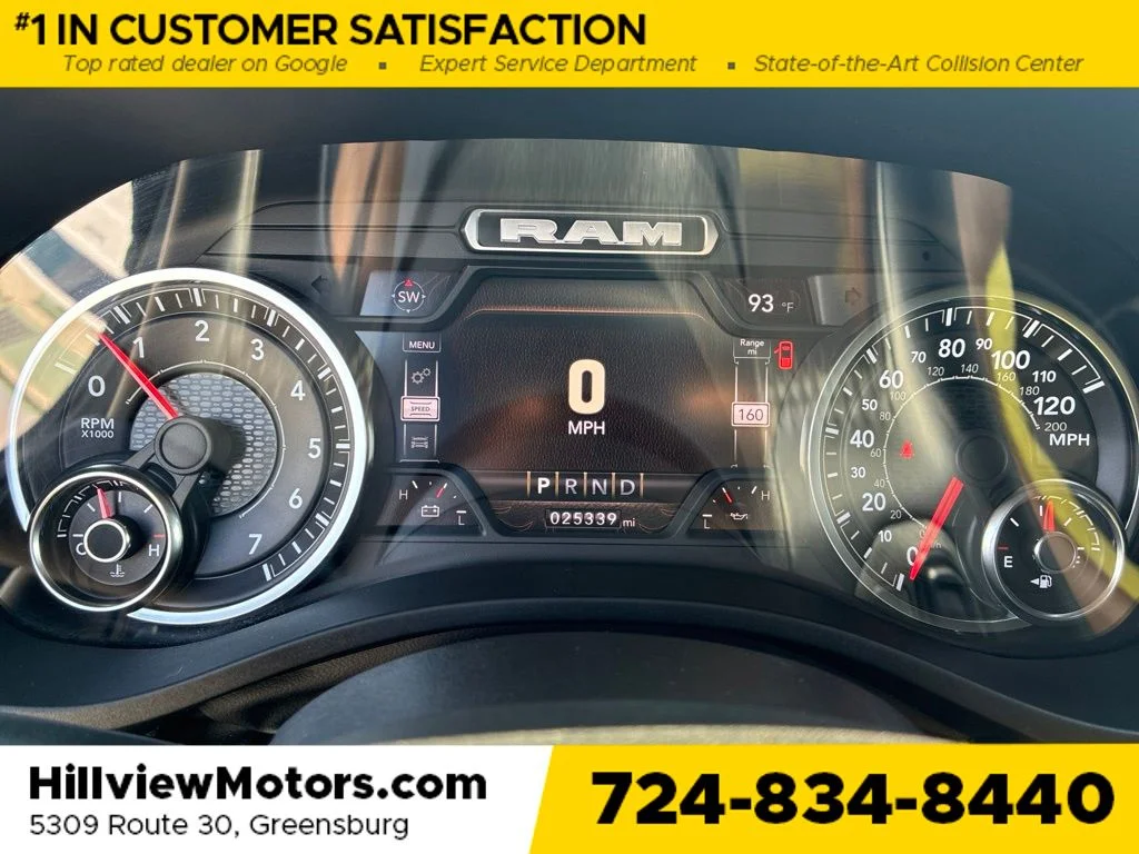 Used 2022 Diamond Black Ram Laramie image 28