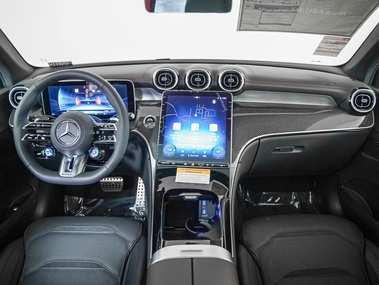 New 2026 Polar White Mercedes-Benz AMG® GLC 43 4MATIC® SUV image 12