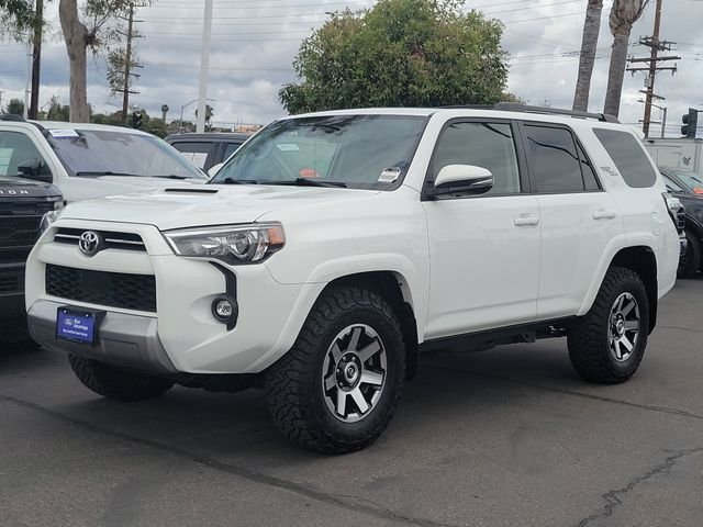 Certified Used 2021 Super White Toyota TRD Off-Road Premium image 31