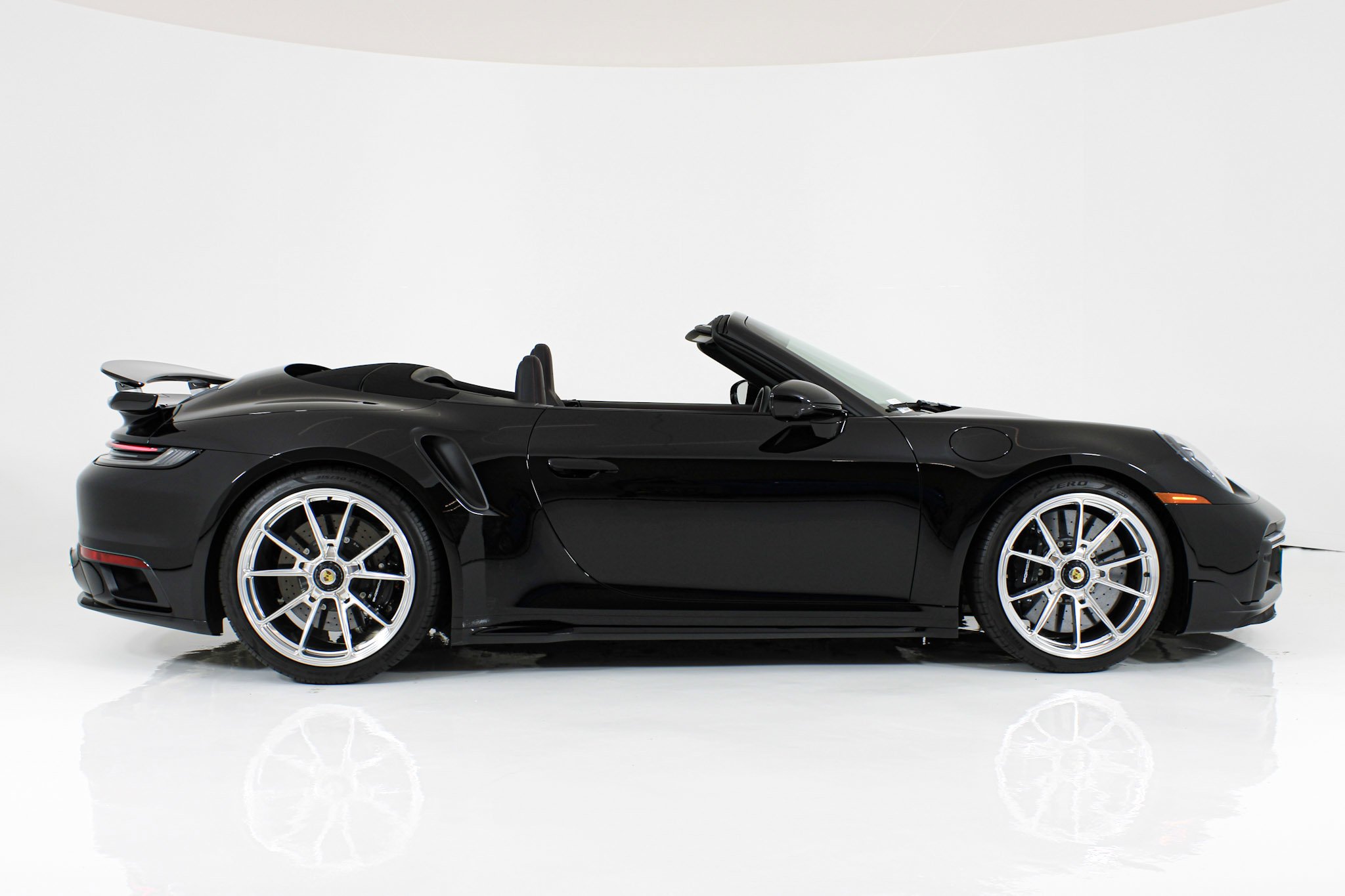 Used 2024 Black Porsche Turbo S Cabriolet image 13
