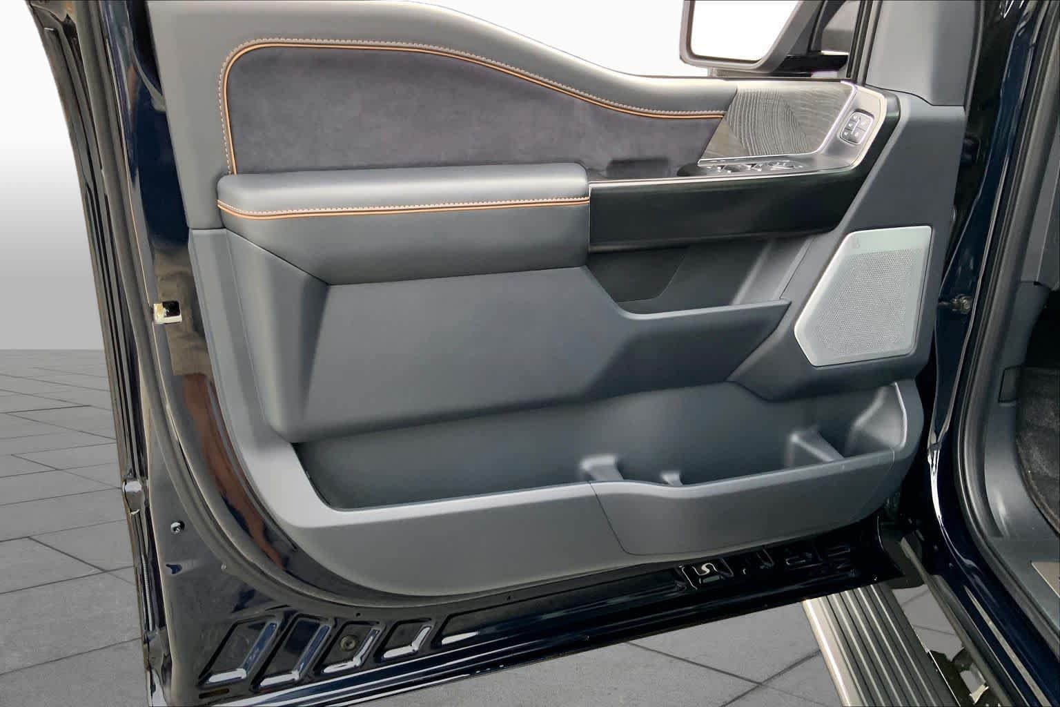 Used 2022 Antimatter Blue Metallic Ford Platinum image 21