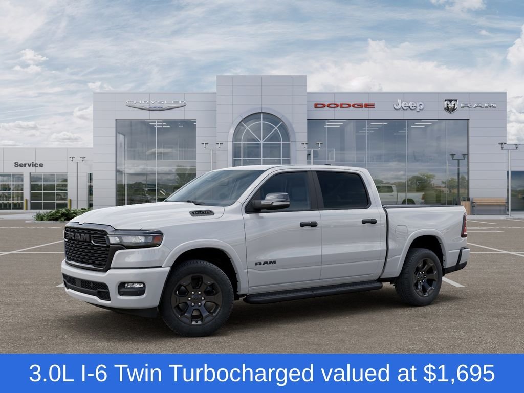 New 2026 Bright White Clearcoat RAM Big Horn/Lone Star image 2