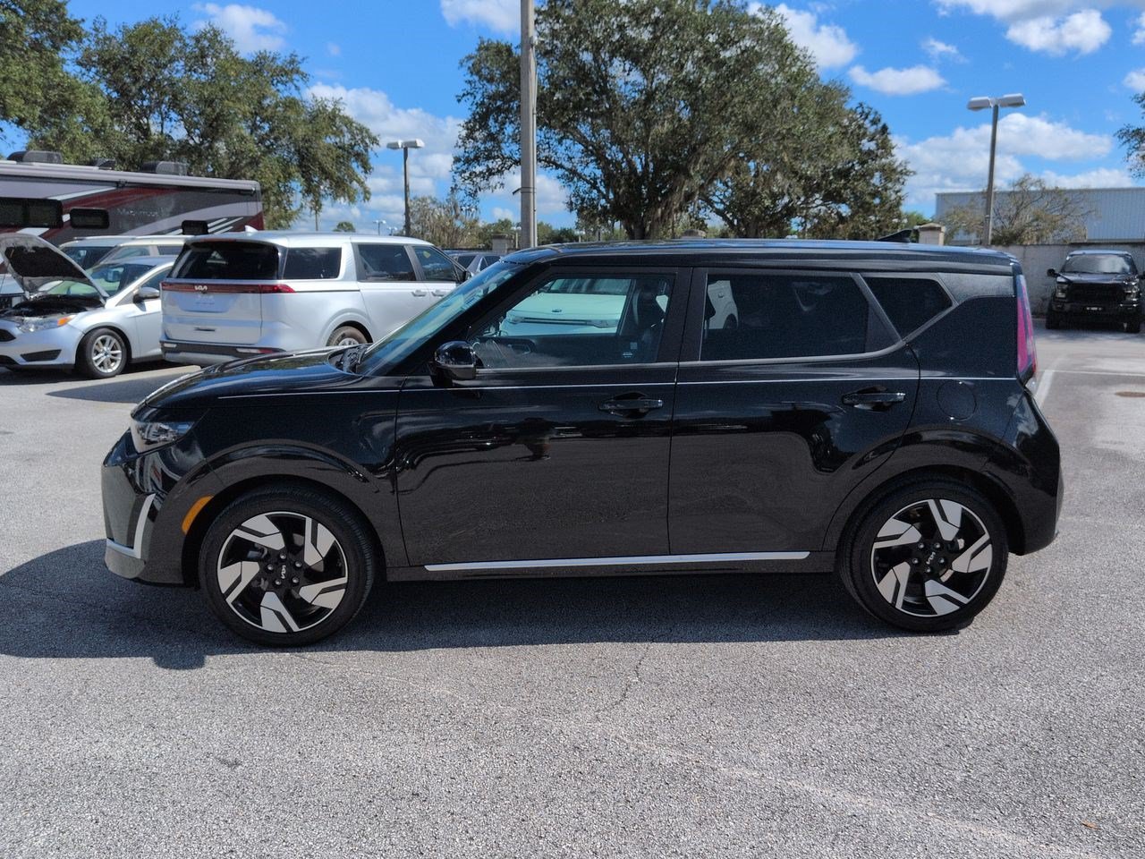 Certified Used 2025 Fusion Black Kia GT-Line image 8