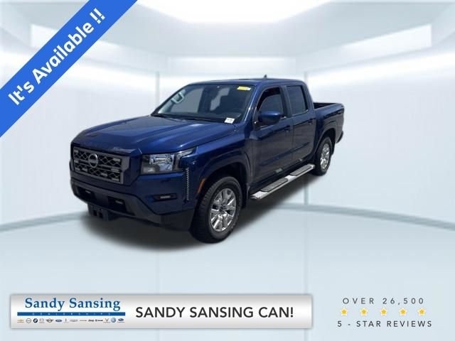 Used 2022 Blue Nissan SV image 1