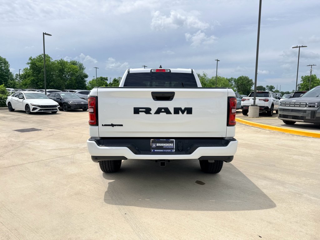 Used 2025 Bright White Clearcoat Ram Lone Star image 6