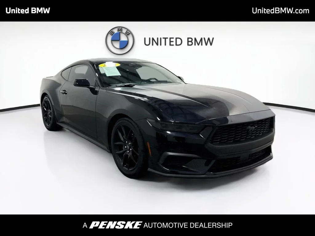 Used 2024 Shadow Black Ford EcoBoost image 3