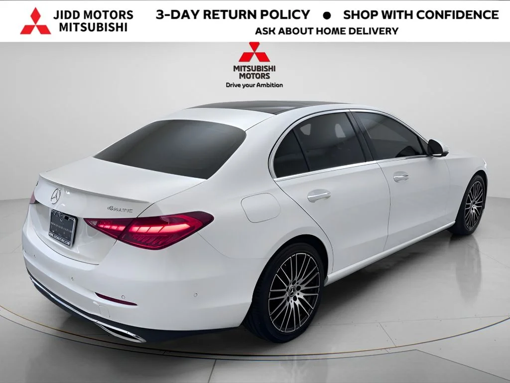 Used 2023 Polar White Mercedes-Benz C 300 image 4