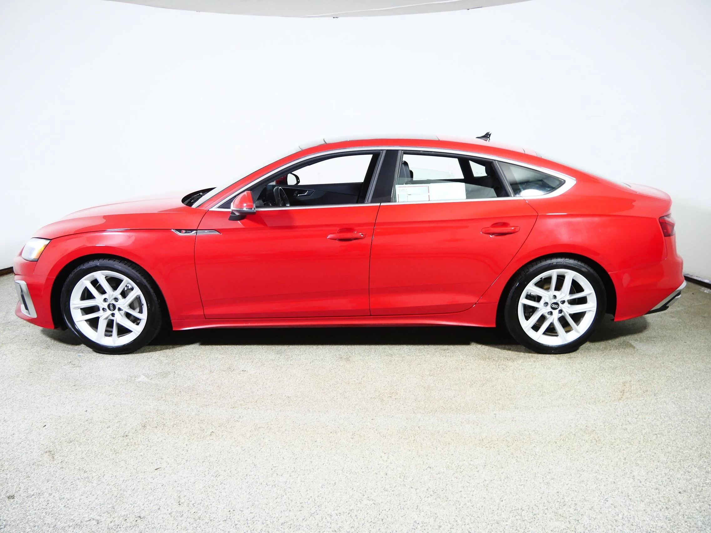 Used 2024 Progressive Red Metallic Audi S line Premium Plus image 4