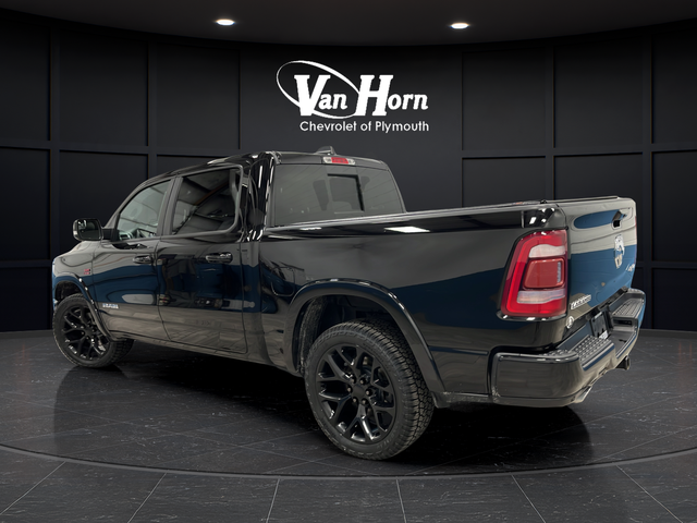 Used 2019 Diamond Black Crystal Pearlcoat Ram Laramie image 5