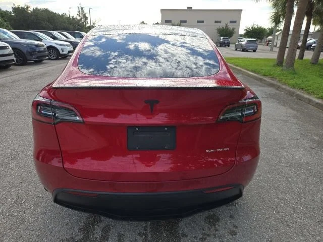 Used 2021 Red Multi-Coat Tesla Long Range image 4