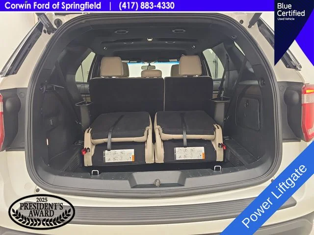 Used 2019 White Platinum Clearcoat Metallic Ford XLT image 18
