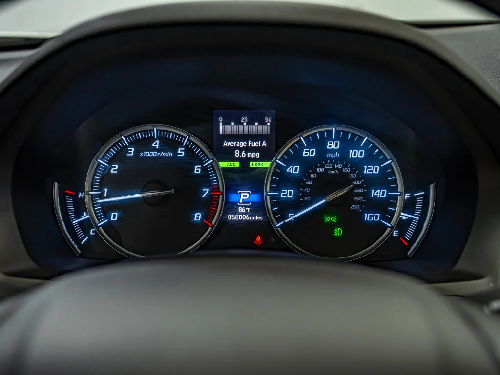 Used 2019 White Diamond Pearl Acura 3.5L Advance Package image 25