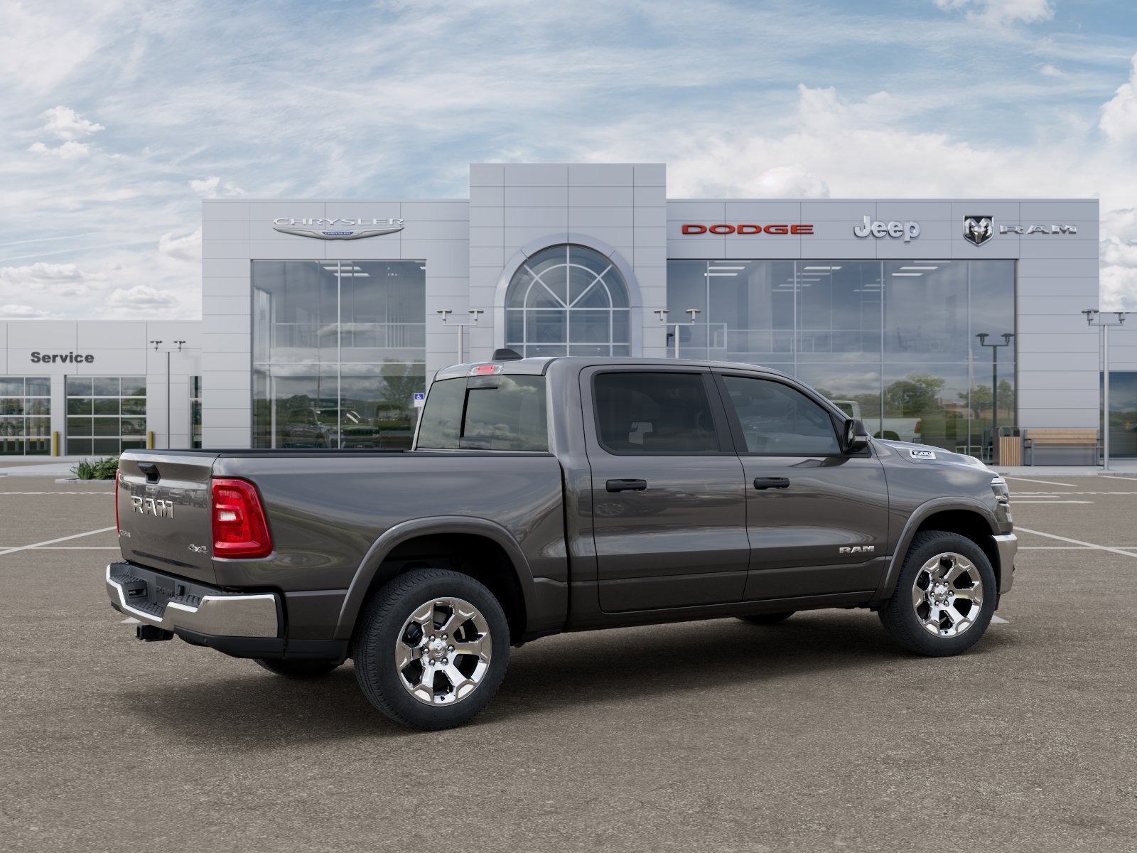 New 2026 Granite Crystal Metallic Clearcoat RAM BIG HORN image 4