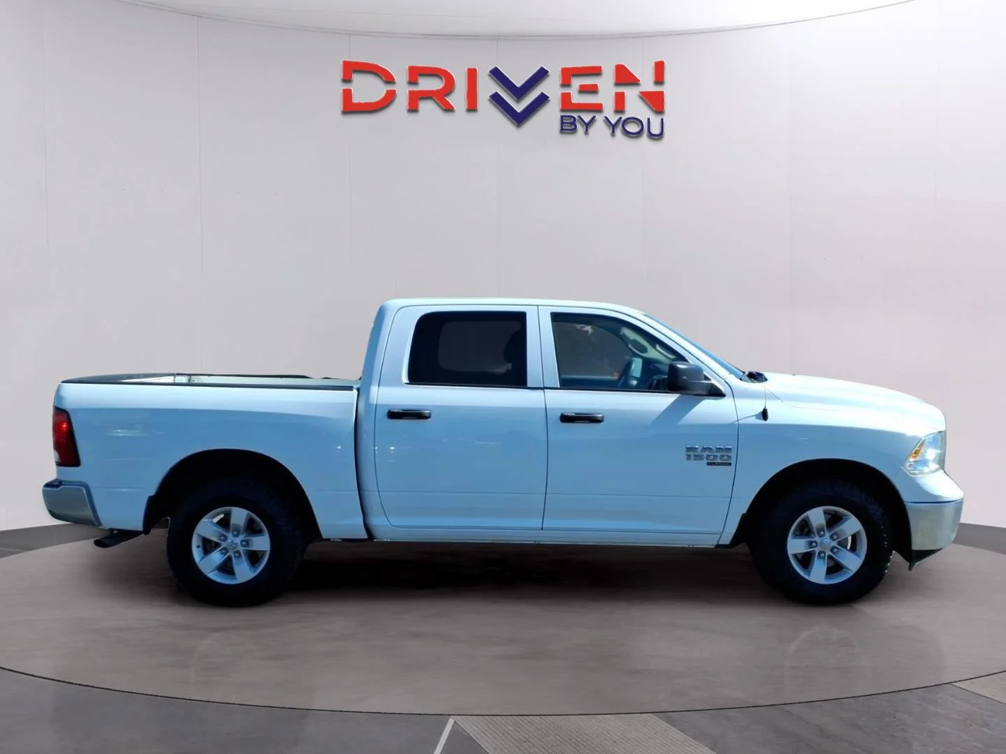 Used 2023 Bright White Clearcoat Ram SLT image 8