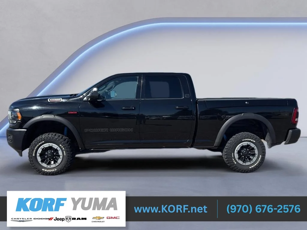Used 2021 Diamond Black Crystal Pearlcoat Ram Power Wagon image 1