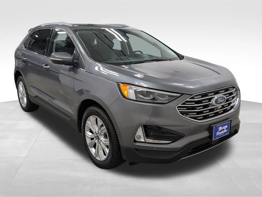 Certified Used 2022 Carbonized Gray Metallic Ford Titanium image 19