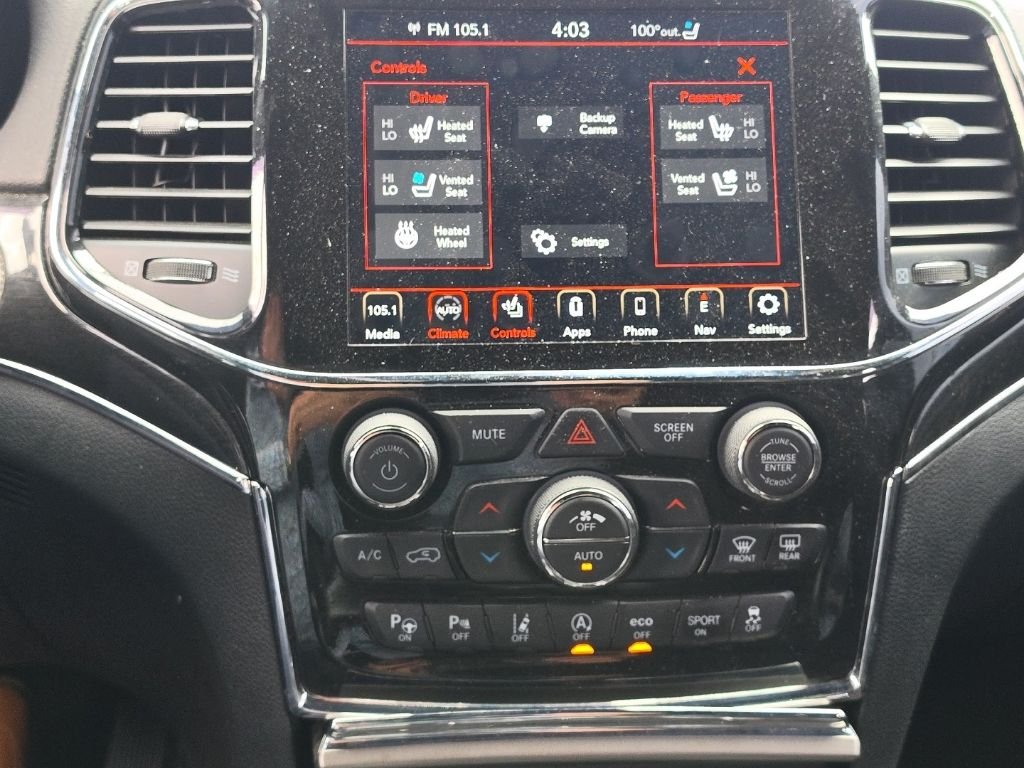 Used 2021 Bright White Clearcoat Jeep Trailhawk image 15