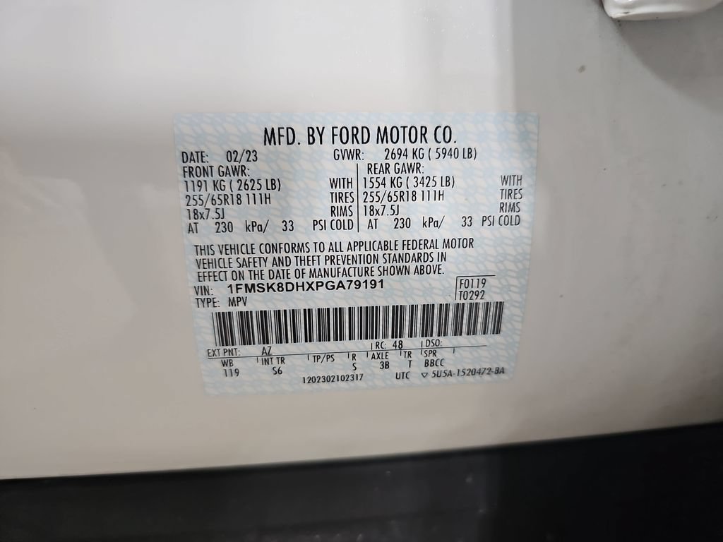 Used 2023 White Ford XLT image 42