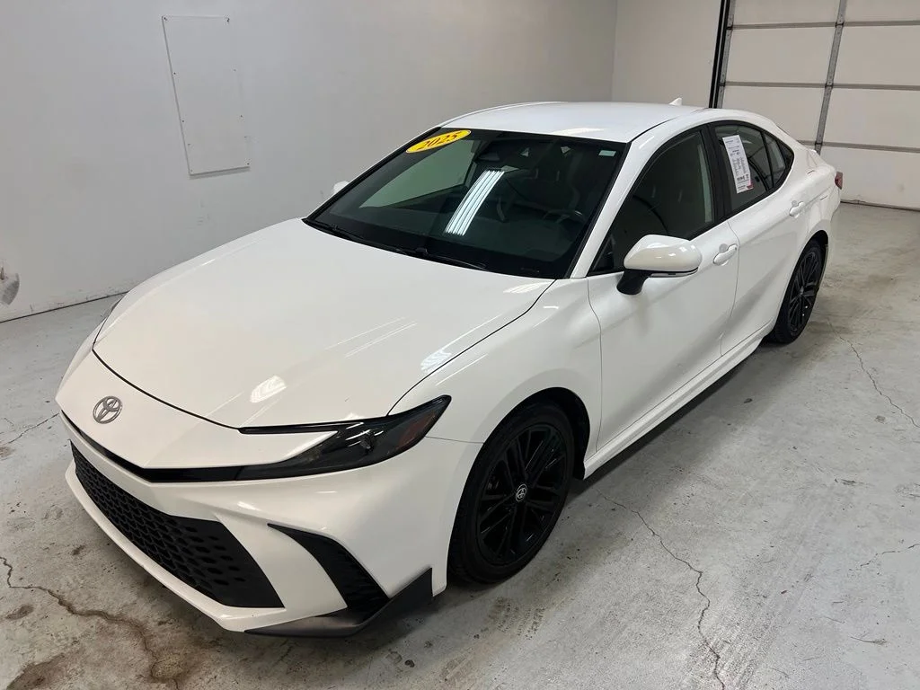 Used 2025 White Toyota SE image 6