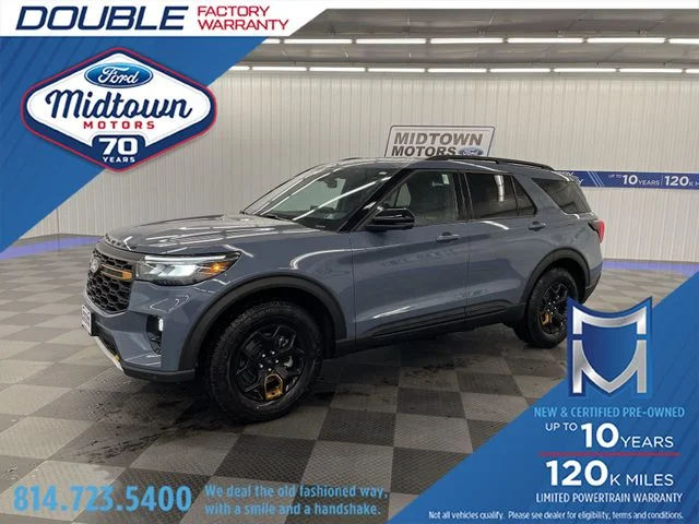 New 2027 Vapor Blue Metallic Ford Tremor® image 1