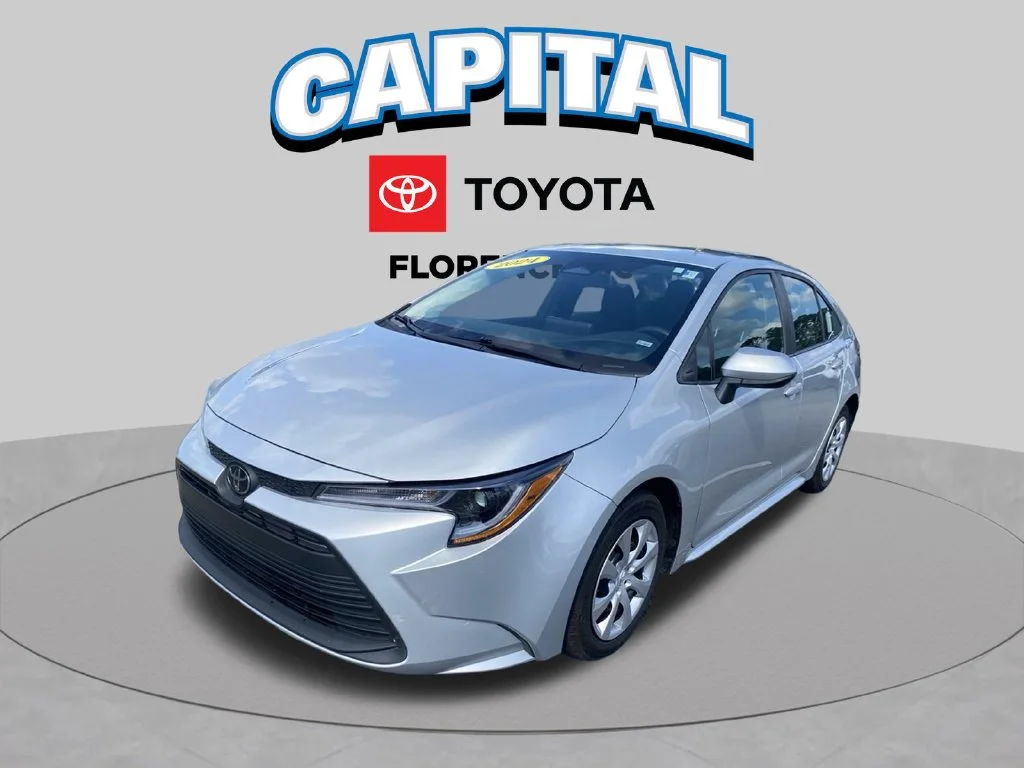 Used 2024 Silver Toyota LE image 2