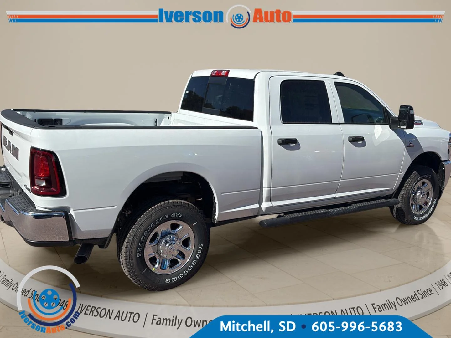New 2027 Bright White Clear-Coat Exterior Paint RAM Tradesman image 5