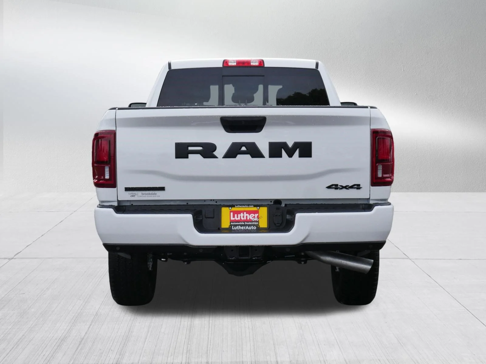 New 2026 Bright White Clear-Coat Exterior Paint RAM Big Horn image 2