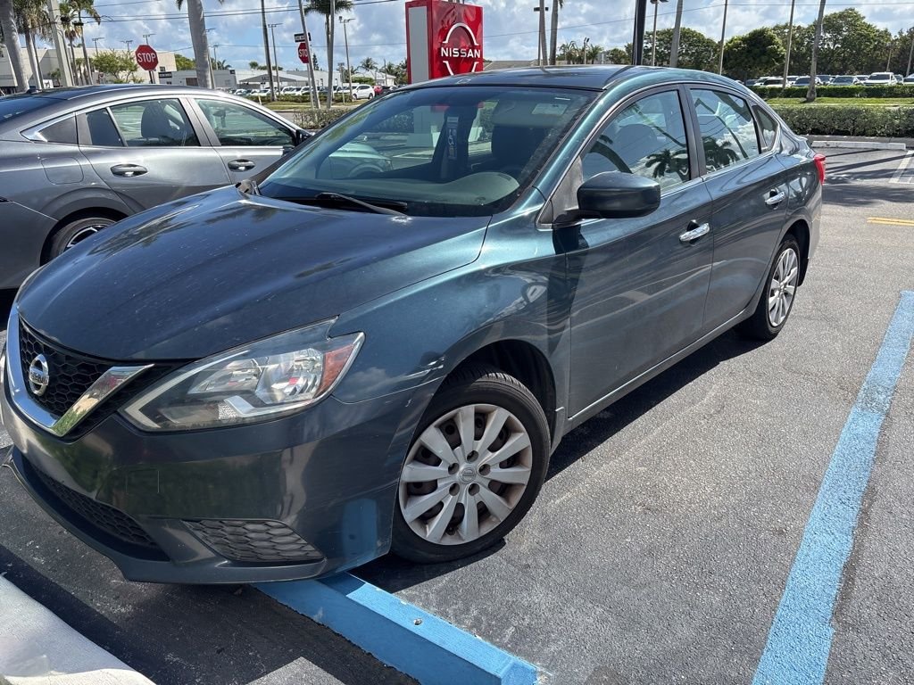 Used 2016 Nissan Sentra SV with VIN 3N1AB7APXGY225208 for sale in Delray Beach, FL