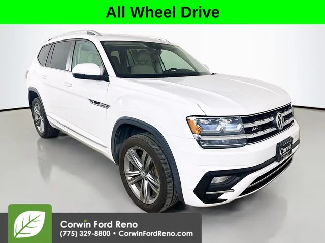 Used 2019 Pure White Volkswagen 3.6L V6 SE image 1