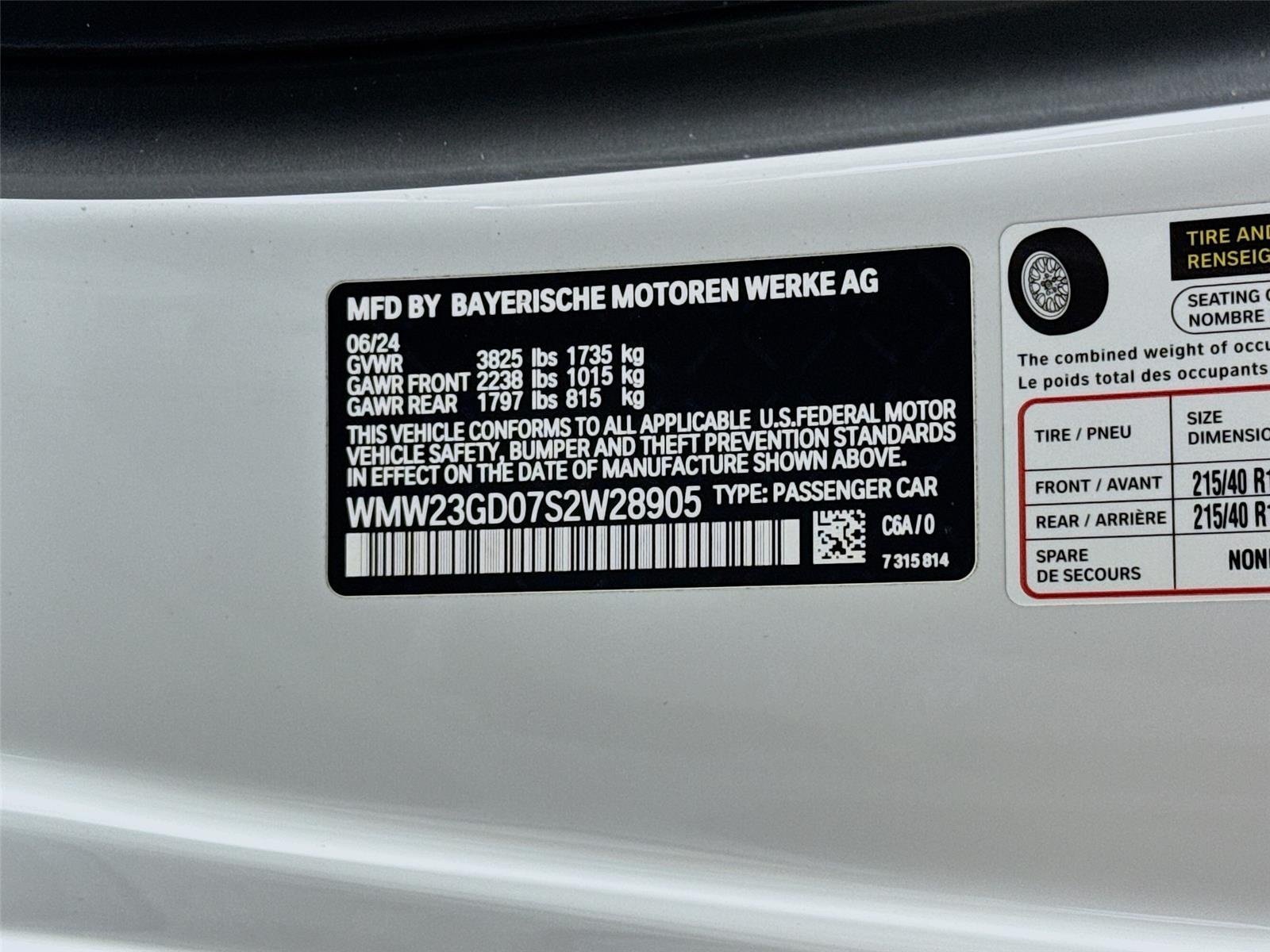 Used 2025 White Metallic MINI Cooper S image 26