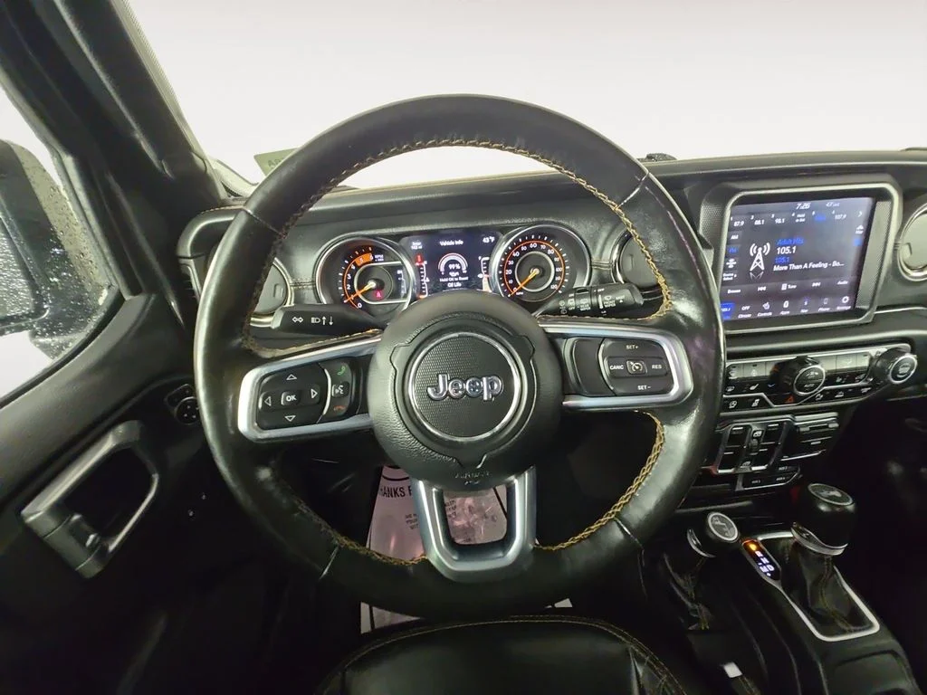 Used 2021 Gray Jeep Unlimited Sahara High Altitude image 12