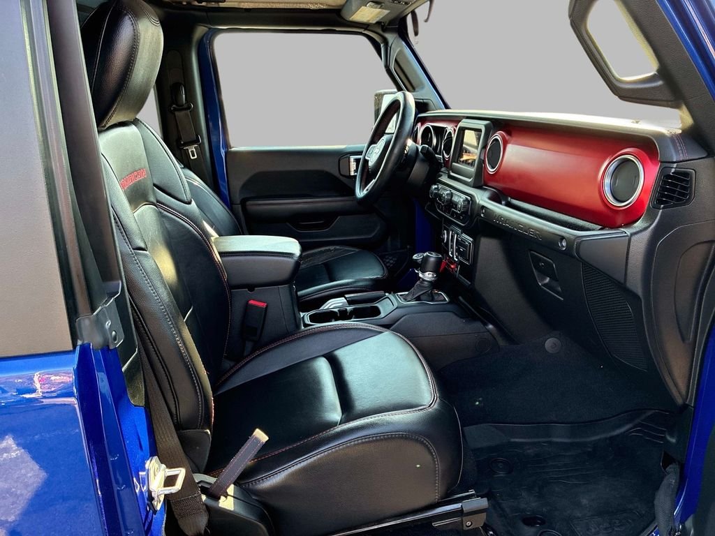 Used 2020 Blue Jeep Rubicon image 9
