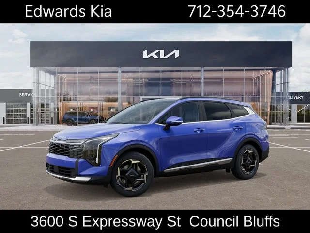 New 2027 Blue Kia EX image 3