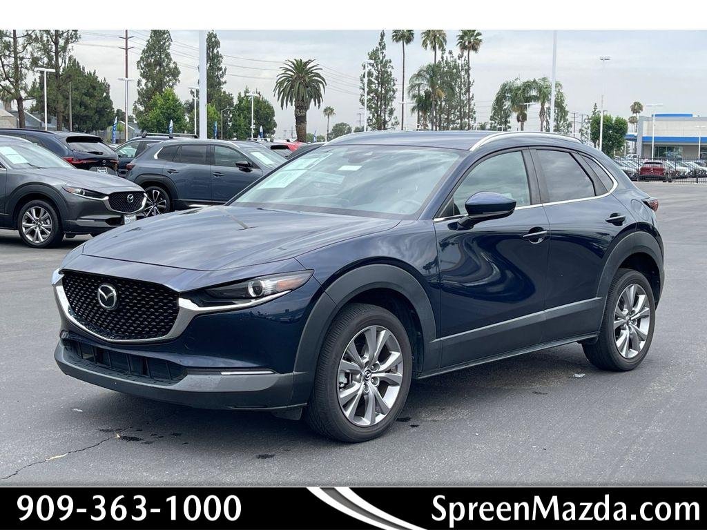 Used 2023 Deep Crystal Blue Mica Mazda 2.5 S Preferred Package image 1