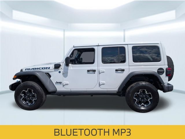 Used 2023 White Jeep Rubicon 4xe image 2