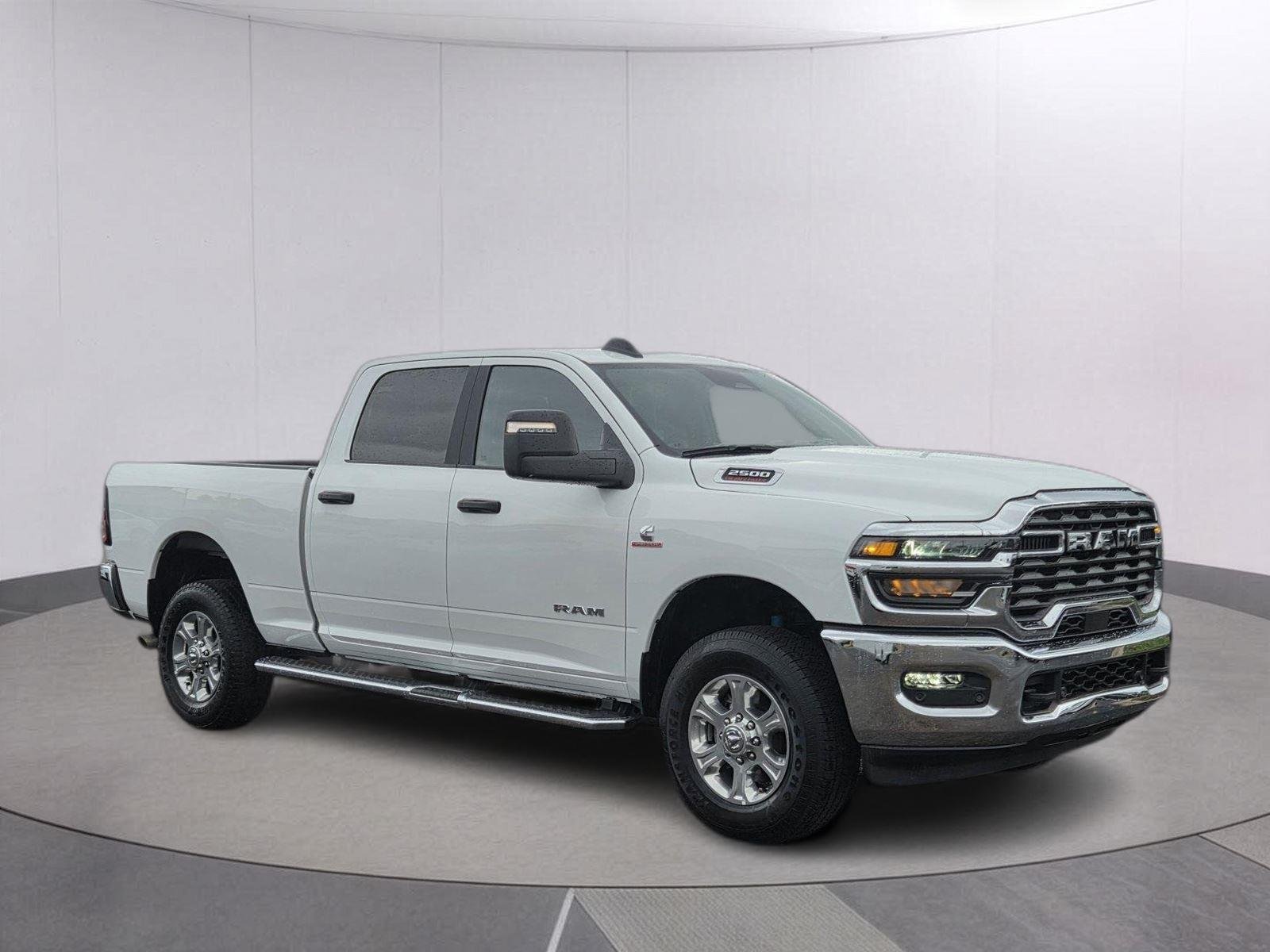 Used 2025 Bright White Clearcoat Ram Big Horn image 2